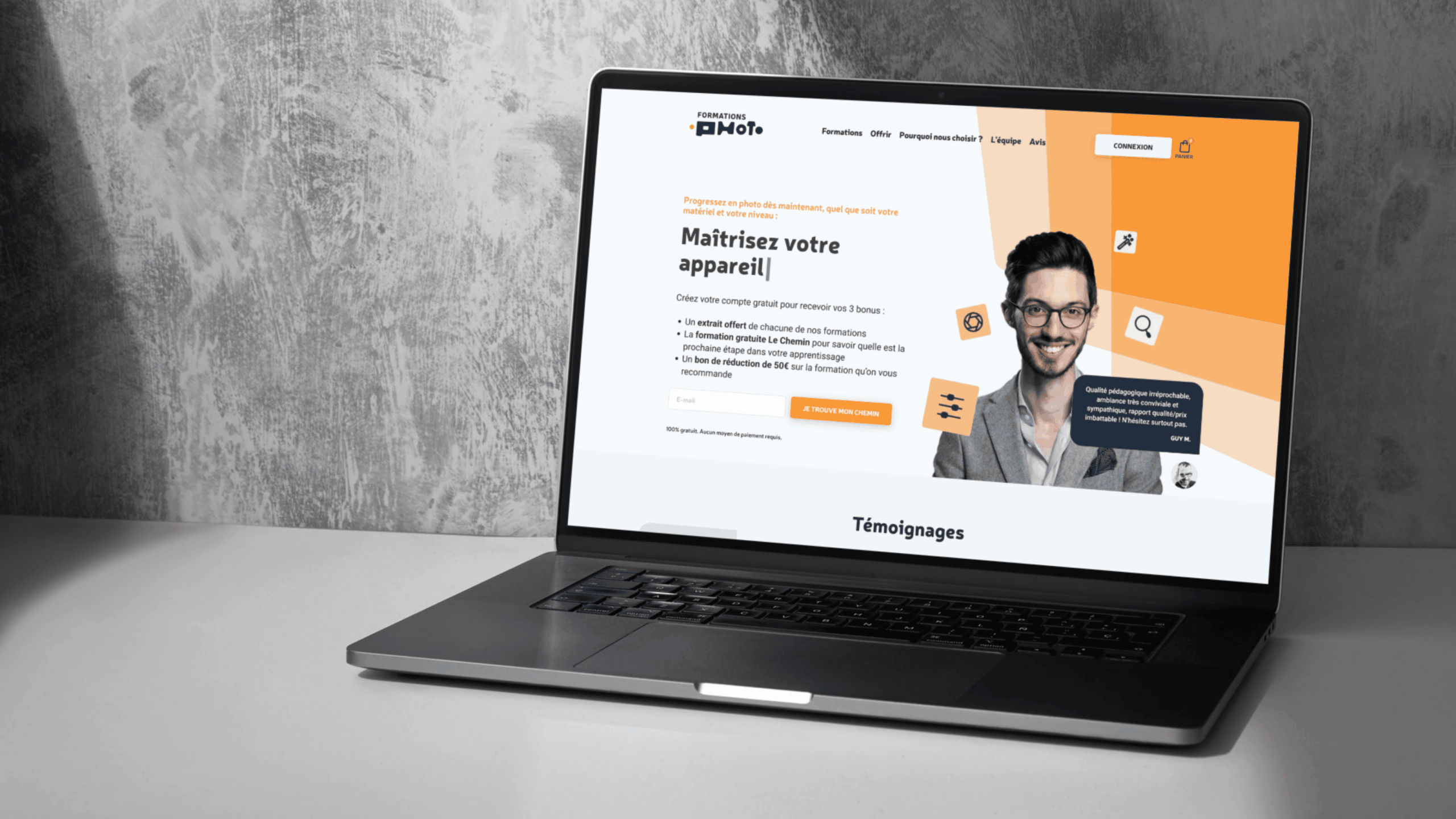 Site de formation photo en ligne